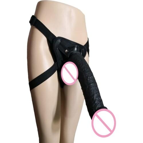 AMABOOM Straped On Penis Pants Strap-on Huge Realistic Cock Harness Strapless Removable Suction Cup Dildos Panties For Lesbians