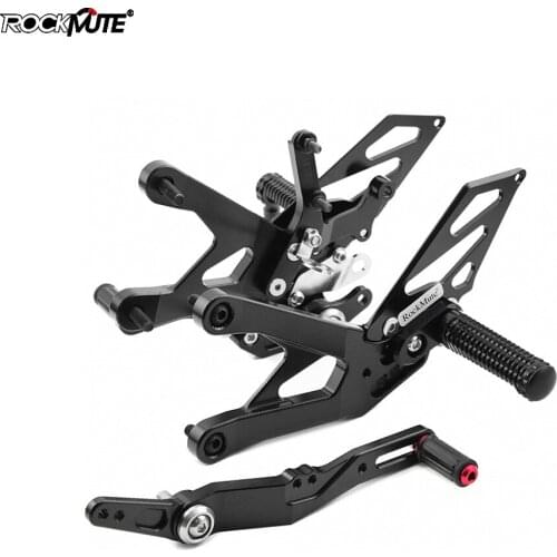CNC Motorcycle Footrest Rearset Fit For BMW S1000RR 2009 2010 2011 2012 2013 2014 Racing Adjustable Foot Pegs Rest Footpegs