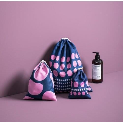 Household Drawstring Beam Storage Bag Suitcase Organizer Underwear Socks Shoe Travel Clothes Moisture Proof Storage Bag for Trip