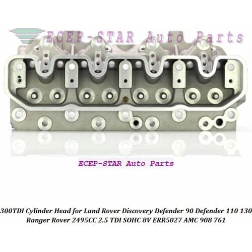 908 761 300TDI ERR5027 LDF500180 Cylinder Head For MERCEDES Benz Sprinter 2495CC 2.5 TDI SOHC 8V For GM S-10 Blazer 2.5L 908761
