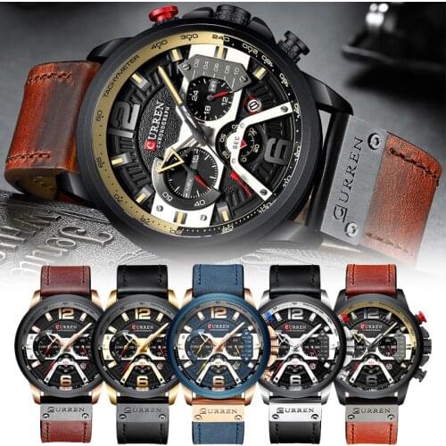 HUAJI Chronograph Watches
