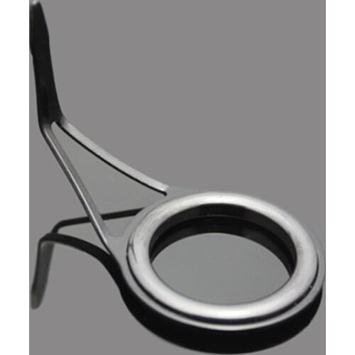 8 Pcs Ceramic Fishing Rod Guide Tip Strong Line Repair Set Kit DIY Rings High Carbon Steel Frame SAL99