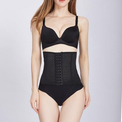 Waist Trainer Corsets And Bustiers Latex Cincher Girdles Shapewear Slimming Belt Body Shaper Fitness Corset Sheath 2021 BANNIROU