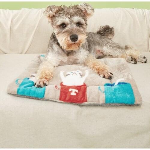 Dog Bed Mat Soft Crate Pad Washable Anti-Slip Mattress for Large Medium Small Dogs and Cats Kennel Pad