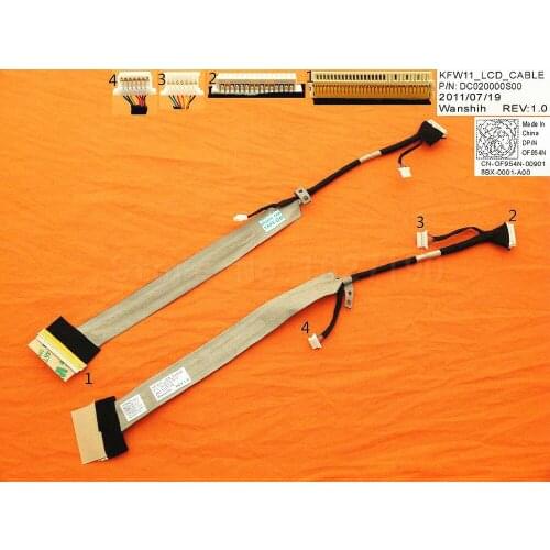 NEW Laptop Cable For DELL Inspiron 1425 1427 PN:DC020000S00 Repair Notebook LCD LVDS CABLE