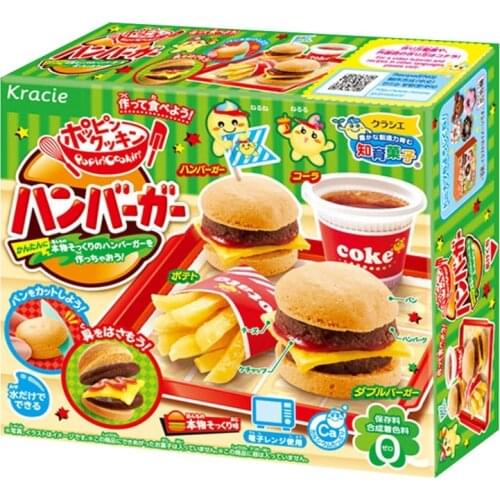 Japanese Popin Cookin Hamberger Kracie Hamburger Happy Kitchen Cookin