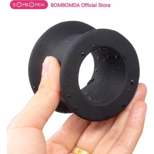 Super Huge Hollow Anal Plug Sex Toys for Men Butt Plug Anal Rings Prostate Massage Silicone Anus Speculum Sex Appliance Dilator