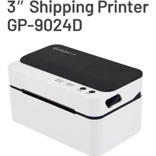 80mm Thermal Barcode Printer 3 Inch Label Printer Shipping Printer UPS DHL Fedex Shipping Express Lable Print GP-9024D