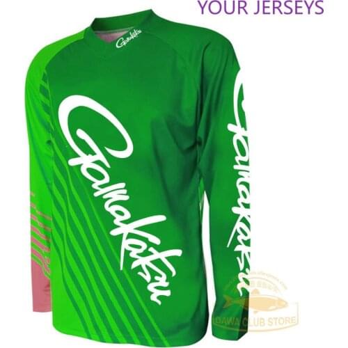 Daiwa GAMAKATSU Outdoors Fishing Jersey Autumn Fishing Clothes Anti-UV Quick-Dry Clothing Breathable Long Sleeve Fishing Shirt