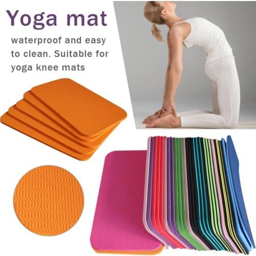 1 Pc Yoga Knee Pad Knee Support Yoga Mats Non Slip Fitness Sprot Pad For Exercise Training Dance Gym Protective Pad Cushion