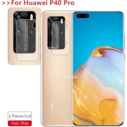 2PCS Lens Camera Tempered Glass For Huawei P40 Pro Camera Glass For Huawei P40 Pro Protective Film Lens Glass For Huawei P40 Pro