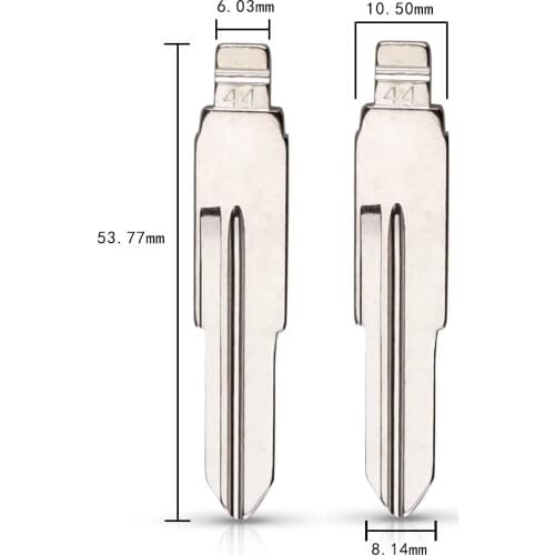 #44 Metal Car Key Blade for KD VVDI JMD Remote key For Chery Elegant