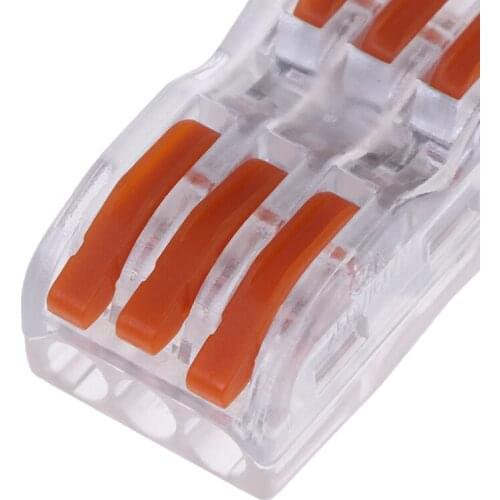 5Pcs Compact Wire Wiring Connector Conductor Terminal Block SPL-2 SPL-3