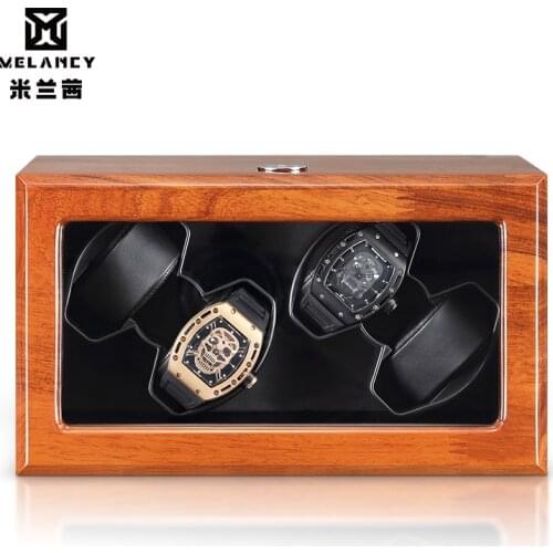 Automatic Watch Winder Box Uhrenbeweger Mechanical Display 4 Slots Male watch Automatic