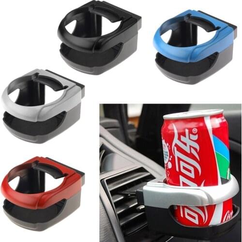 Car Air Vent Outlet Cup Holder Beverage Stand Mount Clip-on Holder Black Bottle Beverage Bracket Car-styling Water Cup Holders