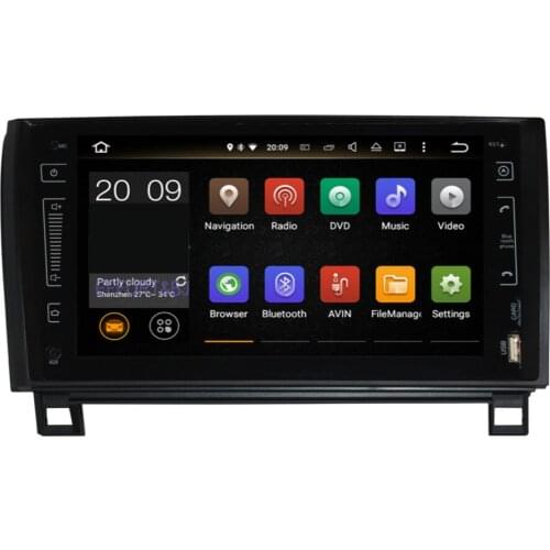 9 Inch Car radio player Android 9.0 Octa Core 4GB RAM IPS Car GPS Navigation With Bluetooth For Toyota Tundra/Sequoia 2007-2013