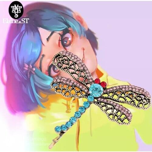 Броши стрекоза на одежду ELAINE ST China At AliExpress