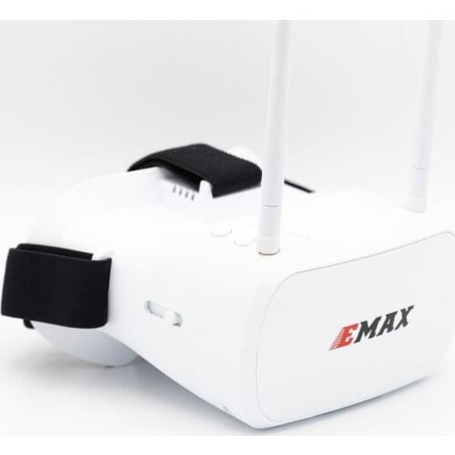 Emax 5.8G 48CH FPV Glasses Tinyhawk goggle Glasses for Tinyhawk S FPV Racing Drone / Tinyhawk RC Drone include 1800mAh Battery