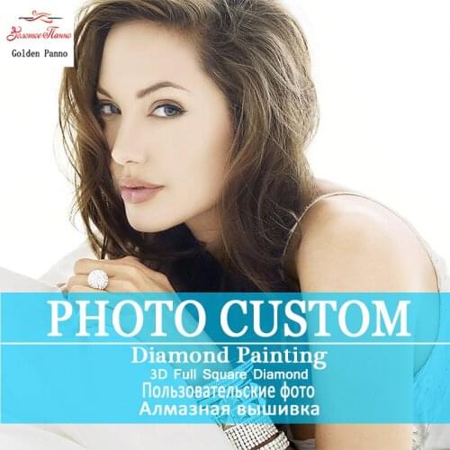 Photo Custom!Private custom! 5D DIY Diamond Painting! Make Your Own Diamond Painting Full Square Diamond Rhinestone Embroidery C