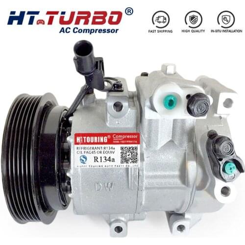 For 977012F800 97701-2F800 97701-2V000 97643-1J100 ac air conditioning Compressor For Hyundai Veloster Accent Kia Cerato Spectra