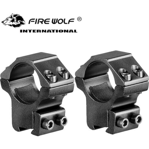 2pcs/pair Rifle Scope Mount 25.4mm ring 11mm Dovetail Rail Low Profile Mount fit Air Gun Laser Light Scope Hunting Caza