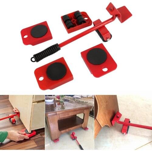 Five-piece Set Practical Furniture Mover For Heavy Object Mover Convenient Moving Tool Hardware Tool