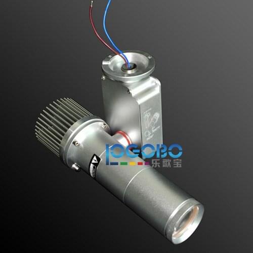 Latest 20W LED IP65 Outdoor Waterproof Image Gobo Projection Lights Custom Logo Projectors with Lens f:75, Fast Free Shipping