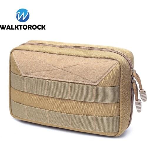 Hunting Survival First Aid Bag Outdoor SOS EDC Pouch Army Tactical Waist Bag Molle Belt Backpack Emergency Pack