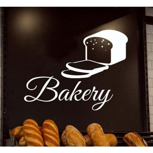 Pastries Bakery Bread Pastry Cakes Biscuits Food Wall Decal Vinyl Home Decor Kitchen Window Sticker Interior Design Mural 2037