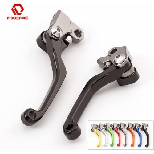 Dirt Bike Pivot Brake Clutch Levers For Gas Gas FSE FSR 2003 2004 2005 2006 2007 2008 2009 CNC Motocross Pit Foldable Lever