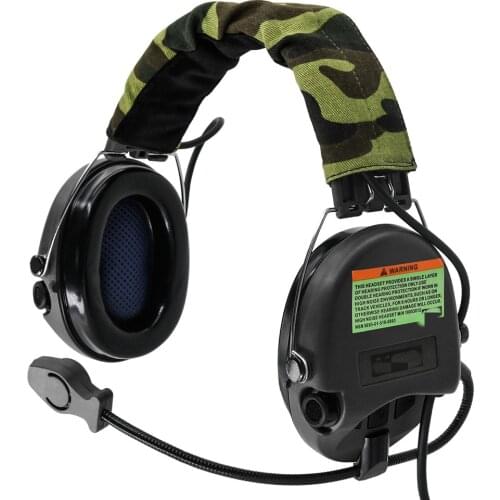 SORDIN Military Tactical Noise Reduction Pickup Airsoft Headset Hunting Airsoft Military Shooting Tactical Sordin Headphone BK