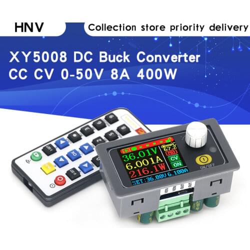 XY5008 DC DC Buck Converter CC CV 0-50V 8A 400W Power Module Adjustable Regulated laboratory power supply variable WIFF APP