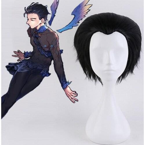 YURI!!! On ICE Cosplay Wigs Katsuki Yuri Cosplay Heat Resistant Synthetic Anime Cosplay Wigs Halloween Carnival Party Wigs