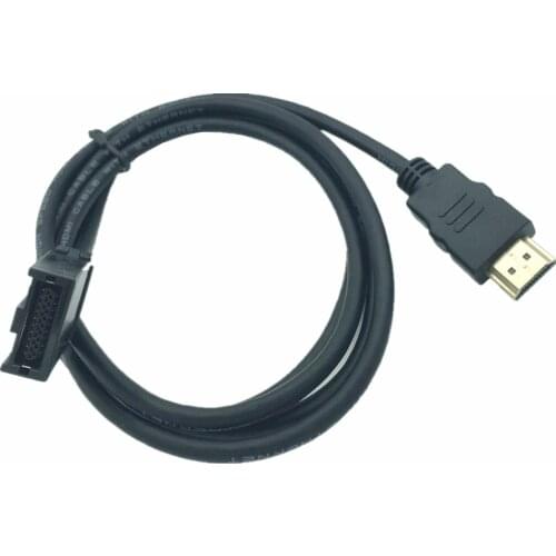 High Speed ​​HDMI 1.4 Type E Male to Type A Male Video Audio Cable 1.5m