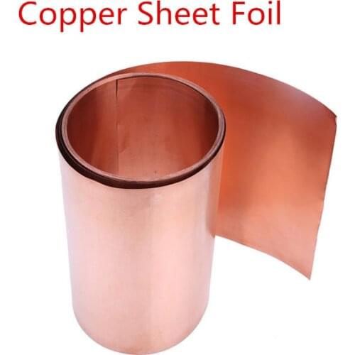 1PCS Copper Sheet Foil Plate 1mmx50mmx1 meter & 1PCS single side copper 0.1mmx10mmx25 meters