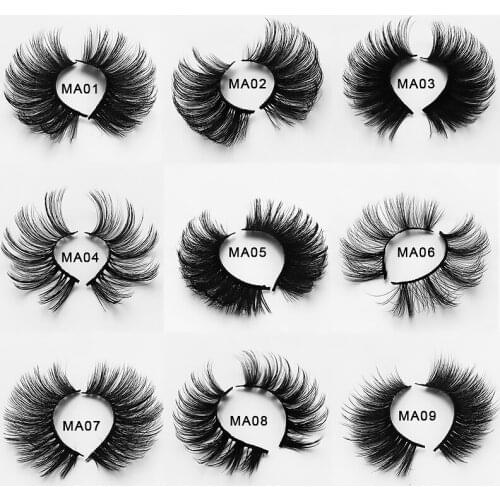 18 Pairs False Eyelashes Natural/Thick Long Eye Lashes Wispy Makeup Beauty Extension Tools Eye makeup TSLM1