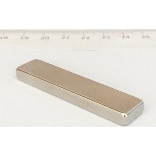 4pcs super strong block magnets N35 52x12x5mm Rectangle NdFeB BAR Neodymium Permanent Magnets Rare Earth Magnets