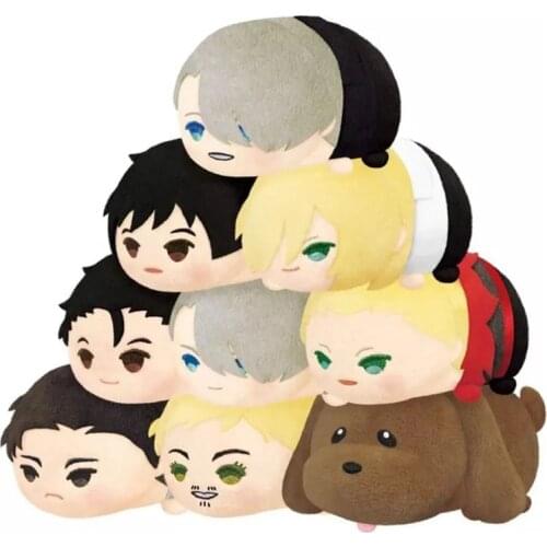 Anime Yuri!!! On Ice 8.5cm Mochi Plush Pendant Dolls Vol.2 Katsuki Yuuri Chulanont Phichit Nikiforov Victor Collectibles Stuffed