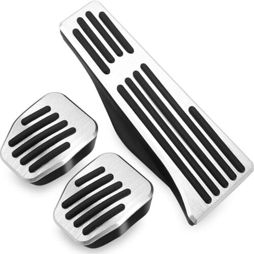 Car-Styling metal Alloy Pedal cover case for BMW 1 2 3 4 5 6 7-series X1 X3 X4 X5 X6 E71 E72 F15 F16 E46 E60 E92 E93 F30 F31 F32