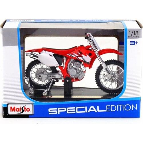 Alloy classic off-road street car YZ-450F model,1:18 original packaging motorcycle toy,decorative gift,free shipping