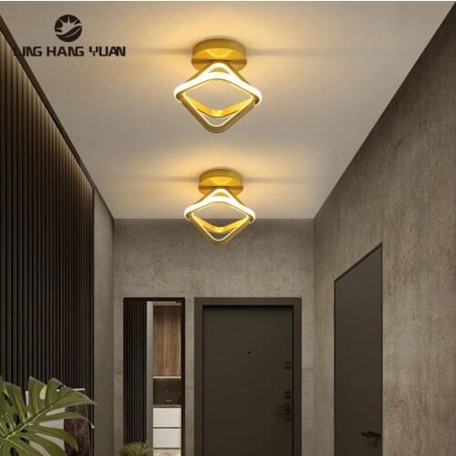 Small Modern Led Chandelier Corridor Light Aisle Lamp Ceiling Chandelier Lighting for Living room Dining room Bedroom Luminaires