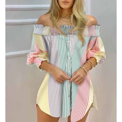 Misomee Women's Ruffle Shirts