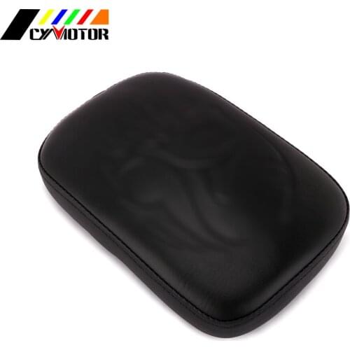 Motorcycle 8 Suction Skull Pattern Leather Gripper Soft Seat Cover For Harley X48 XL1200 XL883 X72 Cruiser Chopper Custom
