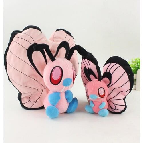 20/30cm Anime Pokemon Butterfree Plush Toys Soft Stuffed Animals Cartoon Doll Birthday Gifts For Children