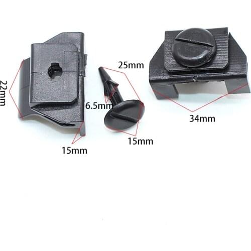 Fit for Toyota camry crown corolla highlander leaf plate is lined with buckle front fender clips