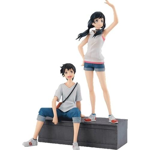 Pre-Sale Weathering with You Anime Amano Hina Morishima Hodaka Action Figures Model Hand-Made Couple Collectible Toy Child Gift