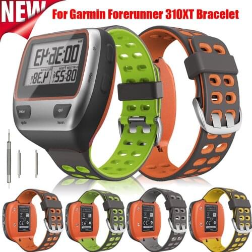 Watchband For Forerunner 310XT Colorful FashionSport Silicone Replacement WatchStrap/Forerunner 310XT Wristband Porous Antisweat