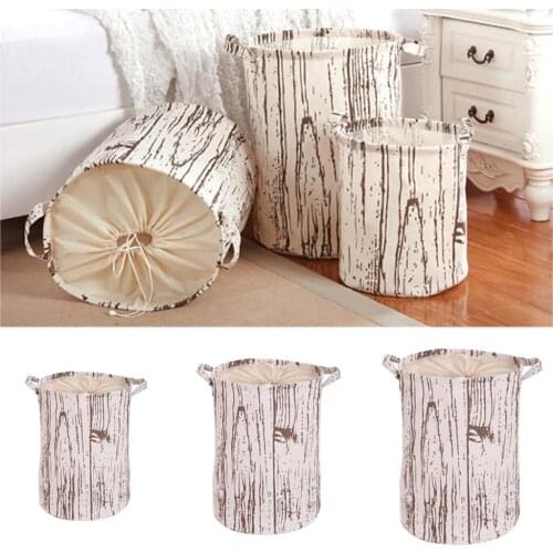 FOLDING LAUNDRY HAMPER CLOTHES NEWSPAPER MAGAZINE BASKET TOYS BIN ORGANISER 10inch 14inch PICK