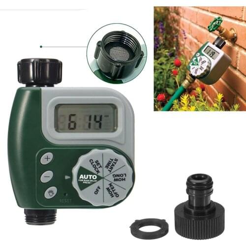 Garden Irrigation Water Timer Home Automatic Electronic Faucet Timer Controller Supplies for Household Garden Watering