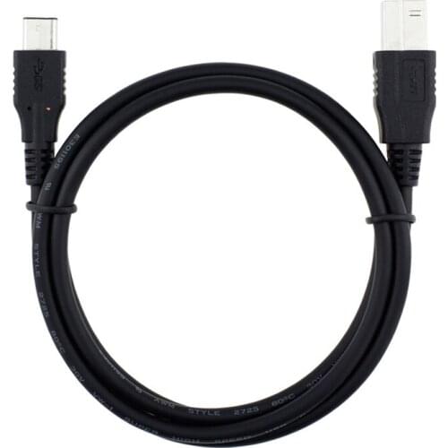 1m 10Gbps High Speed USB 3.1 Type C to 3.0 B BM Cable Interface Data Transmission Connector for 2015 Macbook to Printer Scanner